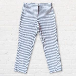 Rachel Zoe Blue & White Striped Trousers | Size: US 6